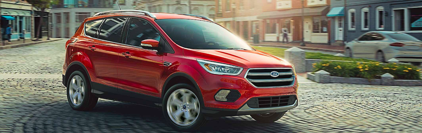 2019 Ford Escape Driving on a City Street
