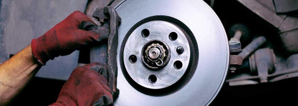 replacing brake pads