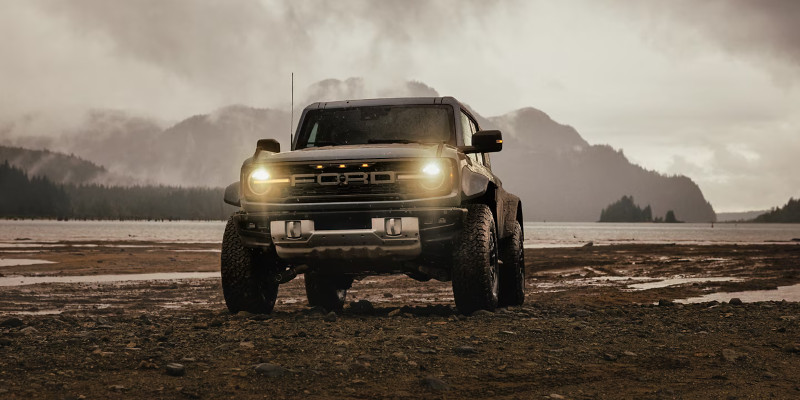 A 2025 Bronco with the Sasquatch package