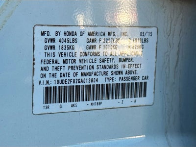 2016 Acura ILX 2.4L w/Technology Plus & A-SPEC Packages