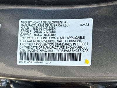 2023 Acura Integra A-Spec Tech Package