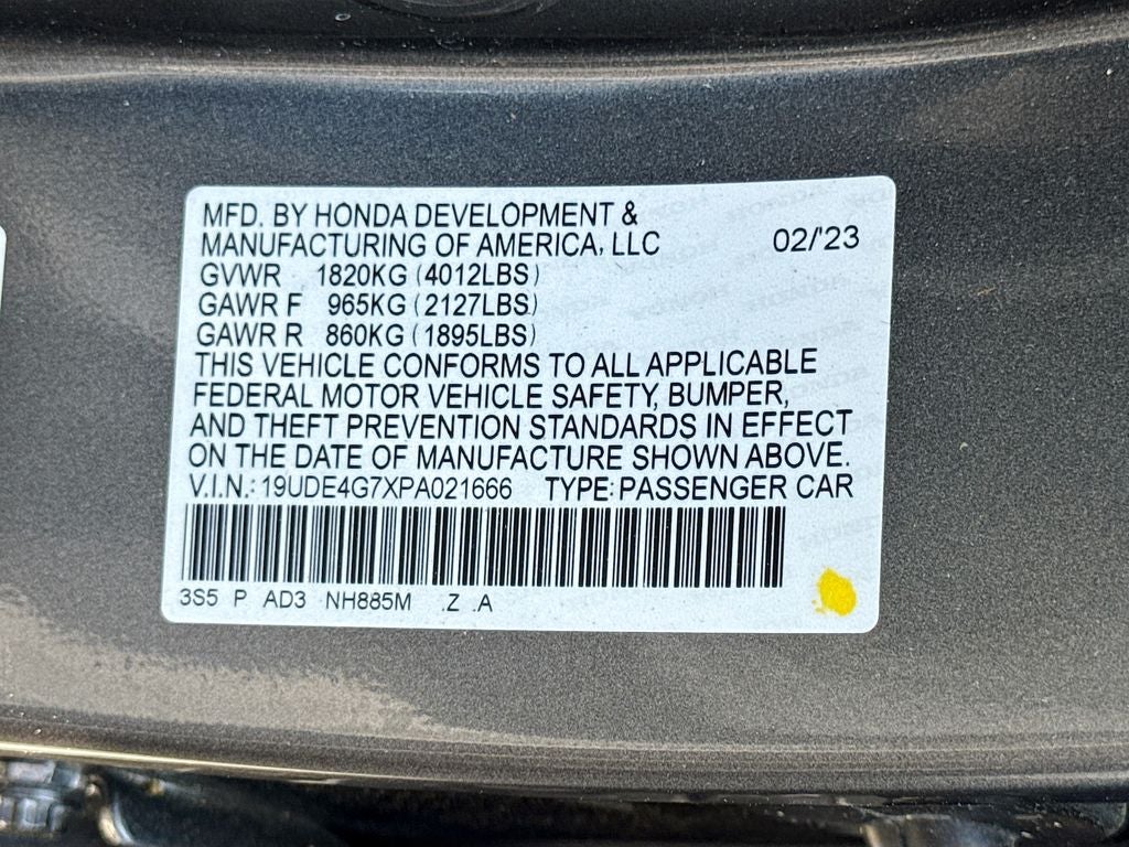 2023 Acura Integra A-Spec Tech Package