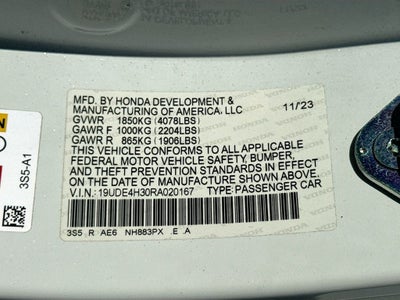 2024 Acura Integra A-Spec Package