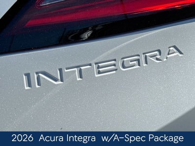 2026 Acura Integra A-Spec Package