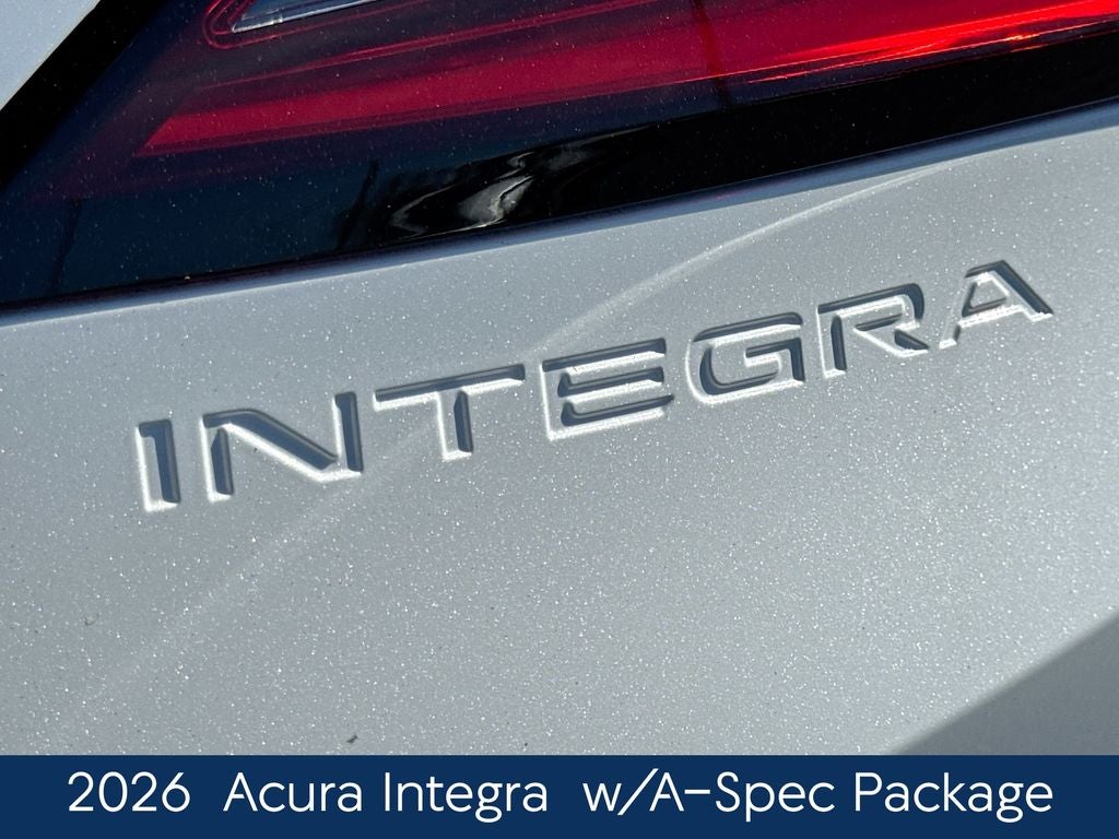 2026 Acura Integra A-Spec Package