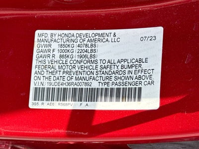 2024 Acura Integra A-Spec Package