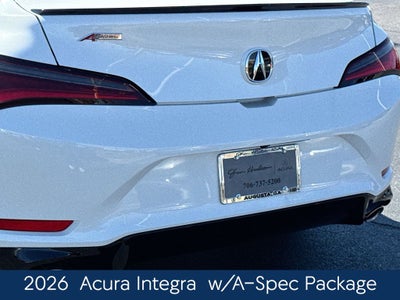 2026 Acura Integra A-Spec Package