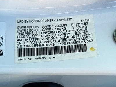 2021 Acura TLX Advance