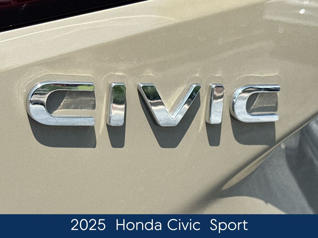 2025 Honda Civic Sport
