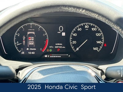 2025 Honda Civic Sport