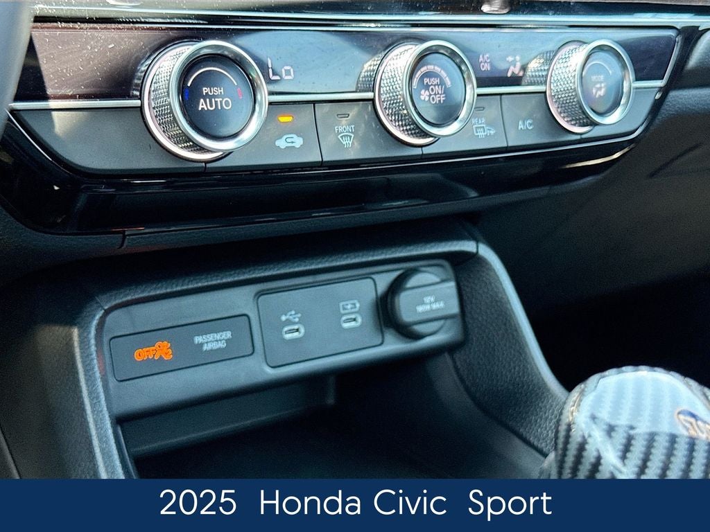 2025 Honda Civic Sport
