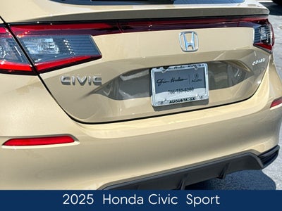 2025 Honda Civic Sport
