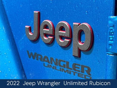 2022 Jeep Wrangler Unlimited Rubicon