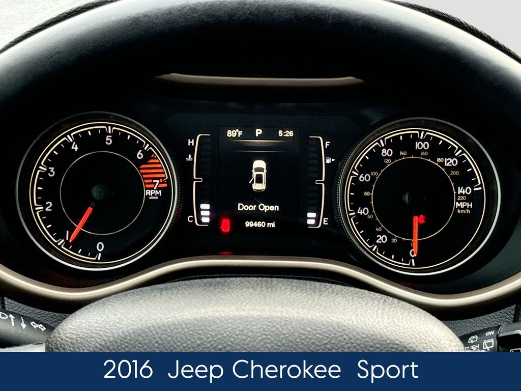 2016 Jeep Cherokee Sport