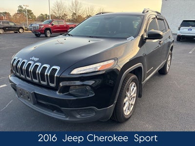 2016 Jeep Cherokee Sport