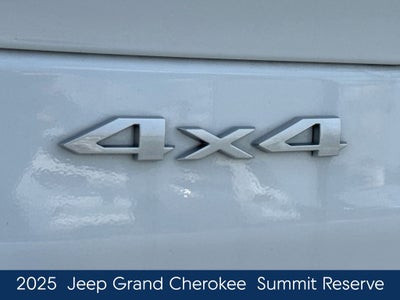 2025 Jeep Grand Cherokee Summit Reserve