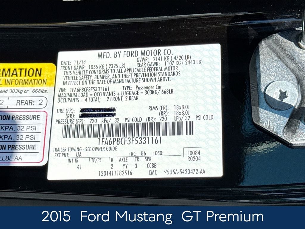 2015 Ford Mustang GT Premium ROUSH 2