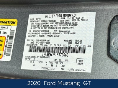 2020 Ford Mustang GT