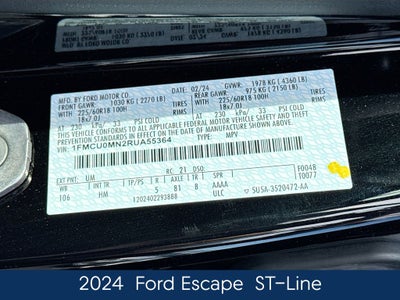 2024 Ford Escape ST-Line