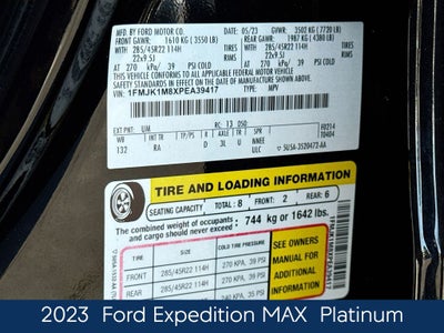 2023 Ford Expedition Max Platinum