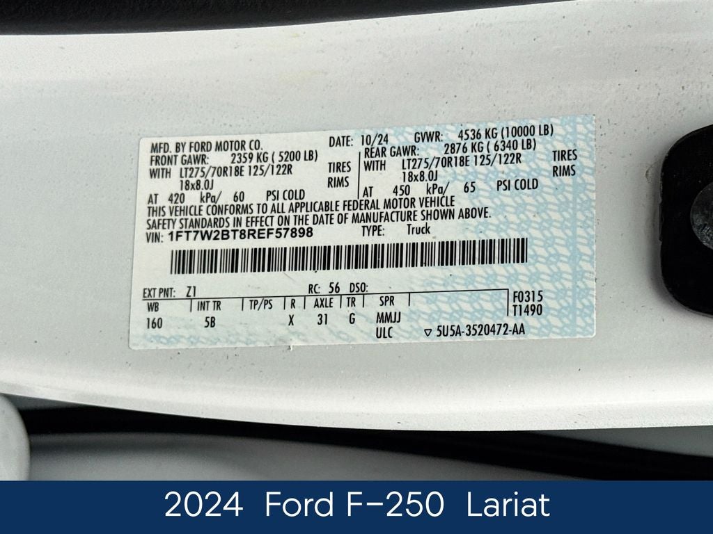 2024 Ford F-250SD Lariat