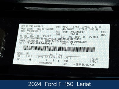 2024 Ford F-150 Lariat