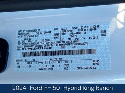 2024 Ford F-150 King Ranch