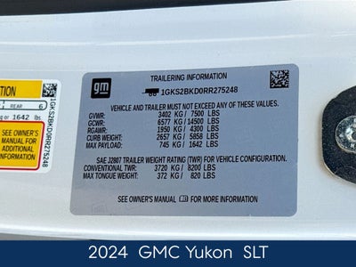 2024 GMC Yukon SLT
