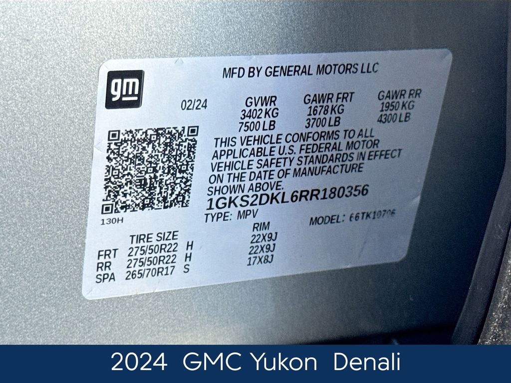 2024 GMC Yukon Denali