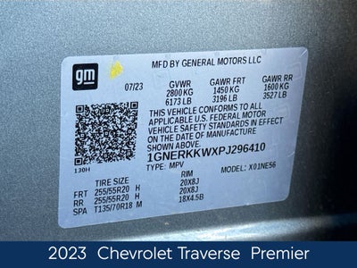 2023 Chevrolet Traverse Premier
