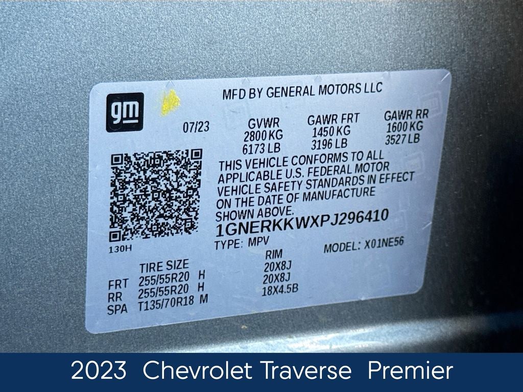 2023 Chevrolet Traverse Premier