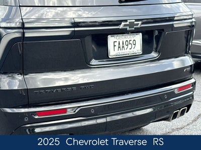 2025 Chevrolet Traverse RS