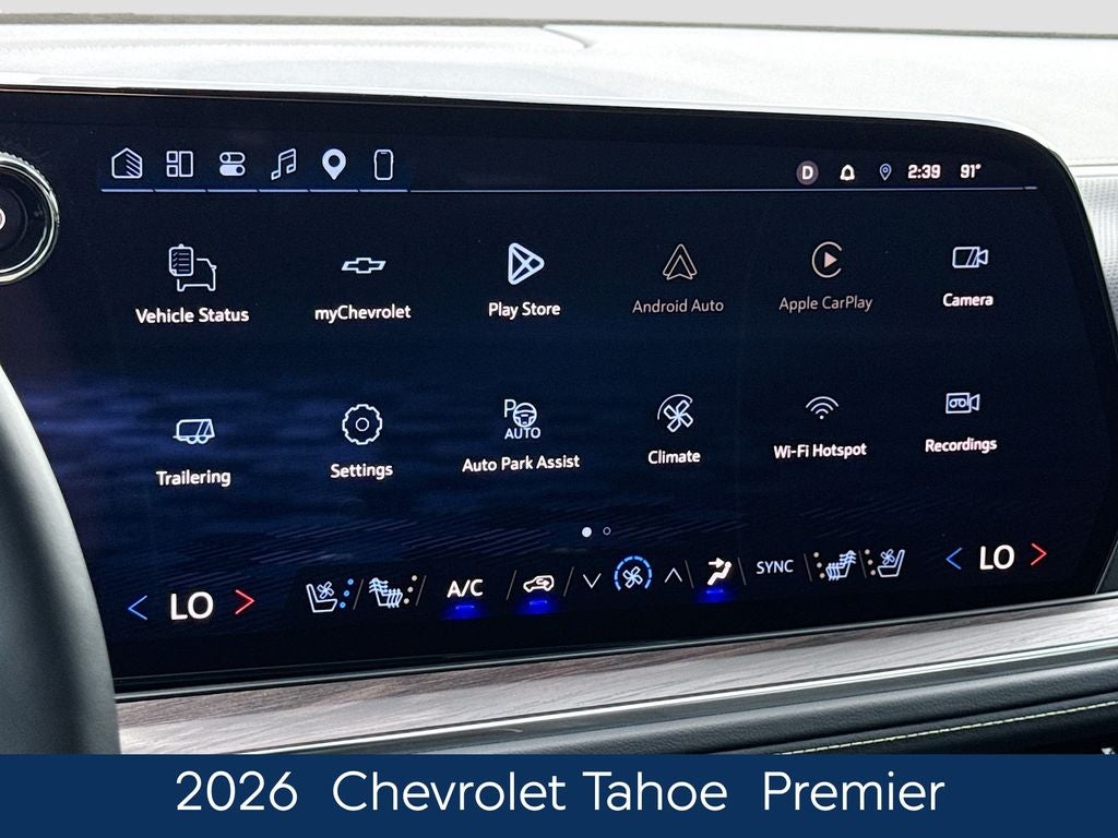2026 Chevrolet Tahoe Premier