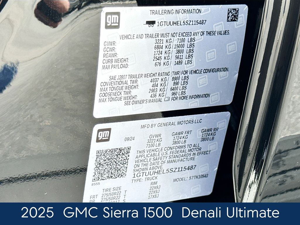2025 GMC Sierra 1500 Denali Ultimate