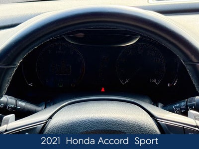 2021 Honda Accord Sport