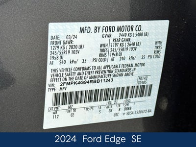 2024 Ford Edge SE