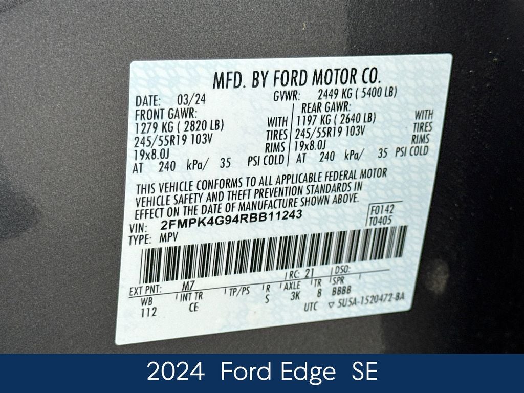 2024 Ford Edge SE