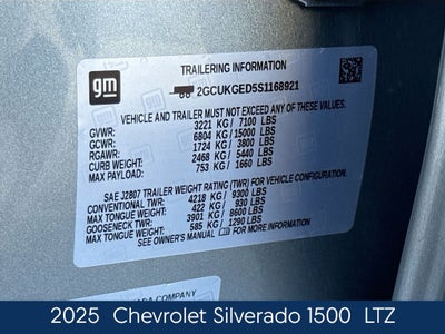 2025 Chevrolet Silverado 1500 LTZ