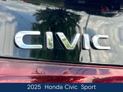 2025 Honda Civic Sport