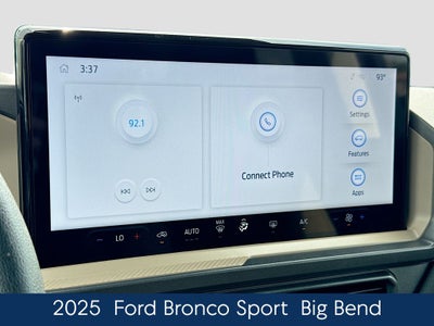 2025 Ford Bronco Sport Big Bend
