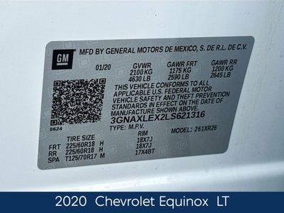 2020 Chevrolet Equinox LT