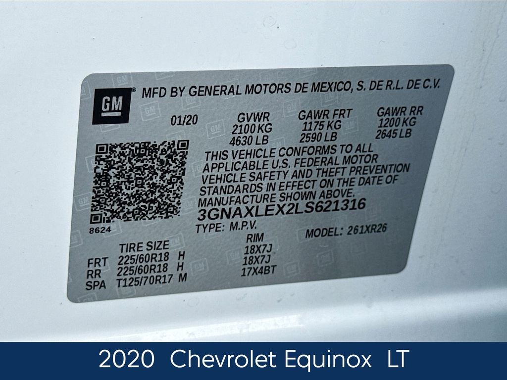 2020 Chevrolet Equinox LT