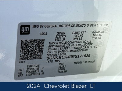 2024 Chevrolet Blazer LT