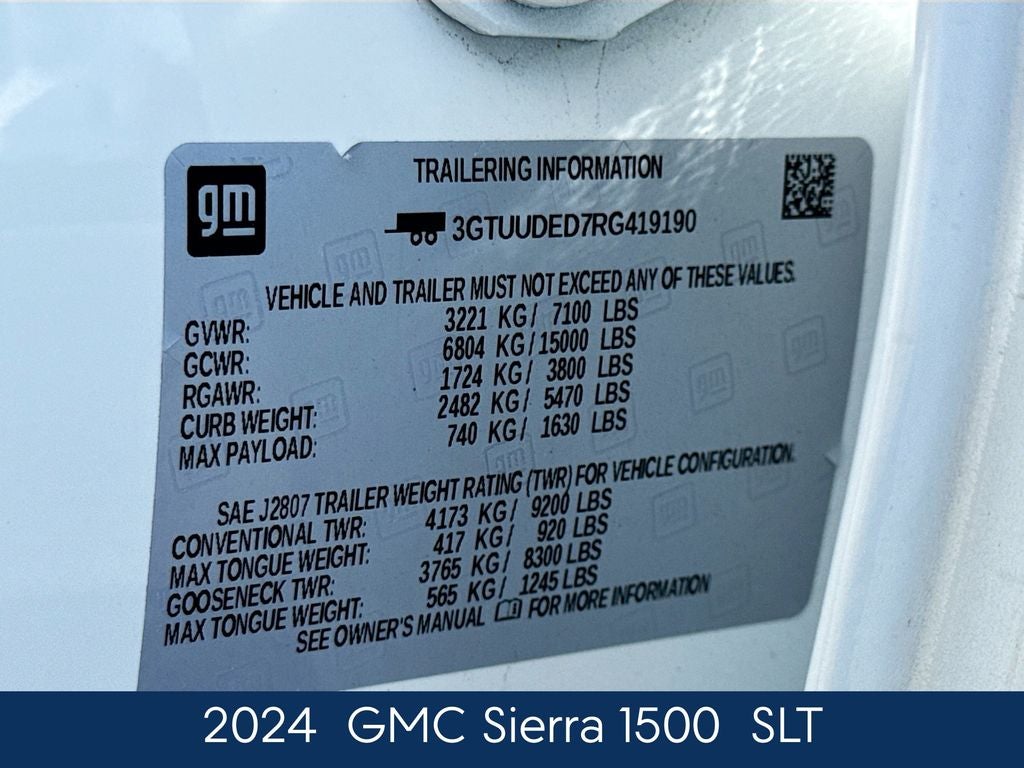 2024 GMC Sierra 1500 SLT