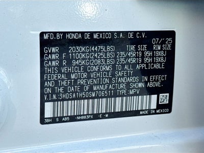 2025 Acura ADX A-Spec Package