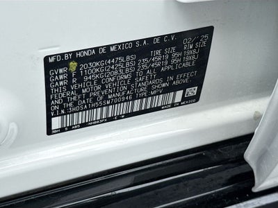 2025 Acura ADX A-Spec Package