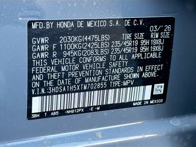 2026 Acura ADX A-Spec Package