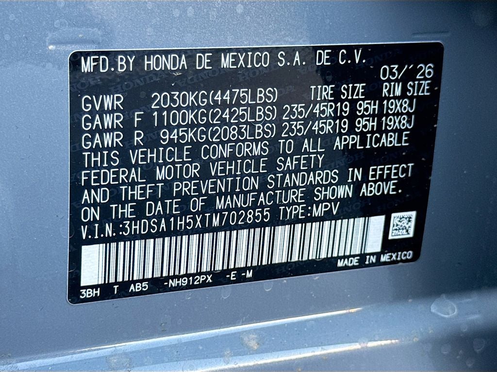 2026 Acura ADX A-Spec Package