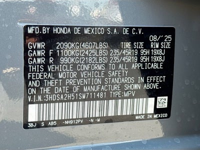 2025 Acura ADX A-Spec Package