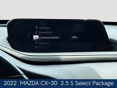 2022 Mazda Mazda CX-30 2.5 S Select Package